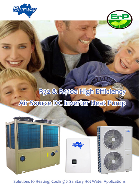 Αντλία θερμότητας DC Inverter R32 & R410a